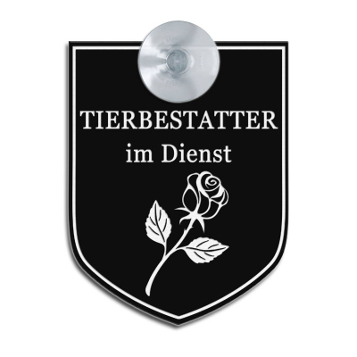 Tierbestatter mit Sauger