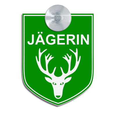 Jägerin mit Sauger