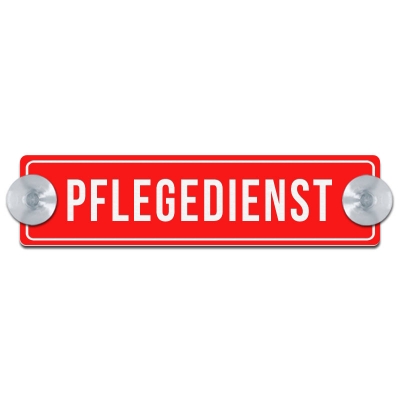 PFLEGEDIENST mit Rand