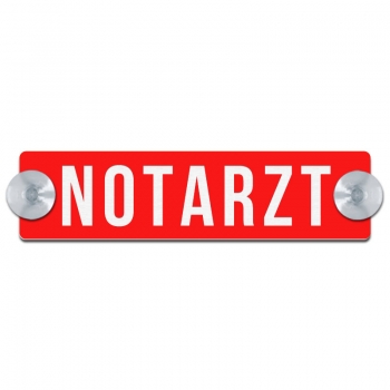 NOTARZT - 200x50mm