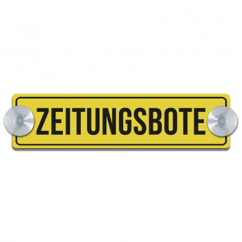 ZEITUNGSBOTE - 200x50mm