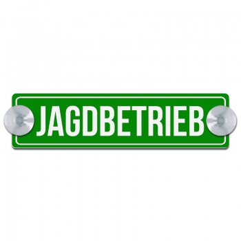 JAGDBETRIEB - 200x50mm