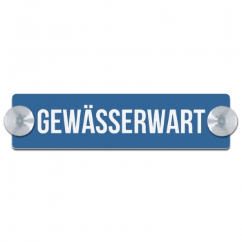 GEWÄSSERWART - 200x50mm