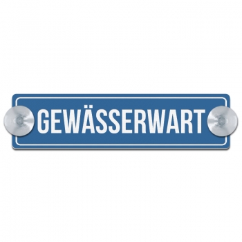 GEWÄSSERWART - 200x50mm