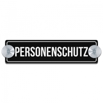 PERSONENSCHUTZ - 200x50mm