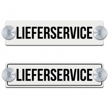 LIEFERSERVICE - 200x50mm