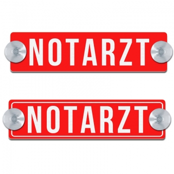 NOTARZT - 200x50mm