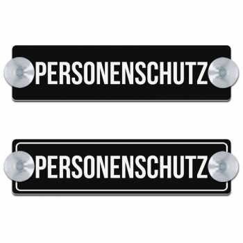 PERSONENSCHUTZ - 200x50mm