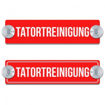 TATORTREINIGUNG - 200x50mm