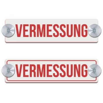 VERMESSUNG - 200x50mm