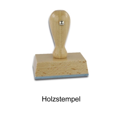 Holzstempel