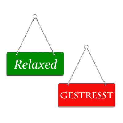 Gestresst/Relaxed