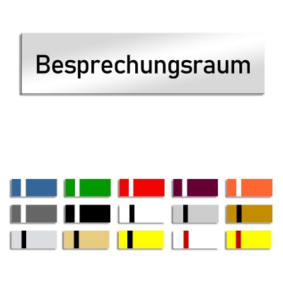 Besprechungsraum - Türschild, 160x40mm