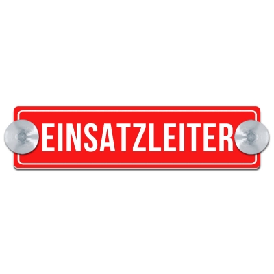 EINSATZLEITER mit Rand