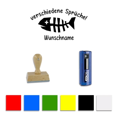 Taucherstempel Fishbone