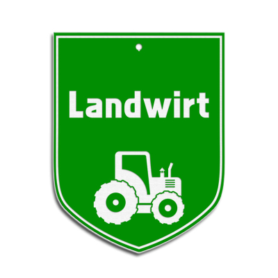 Landwirt ohne Sauger