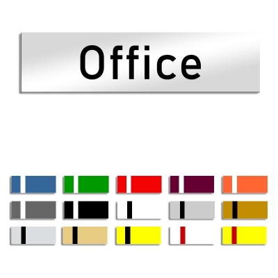 Office - Türschild, 160x40mm