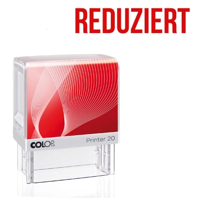 REDUZIERT - Colop Printer 20, Abdruck: Rot