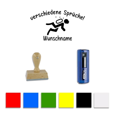 Taucherstempel Taucher