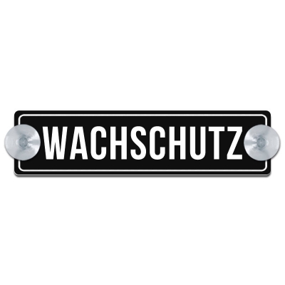 WACHSCHUTZ mit Rand