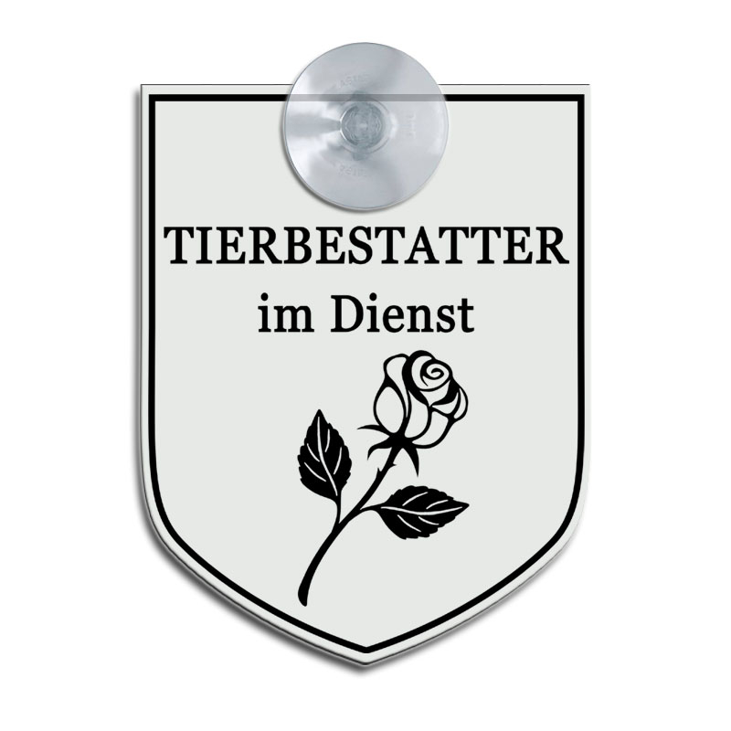 Tierbestatter mit Sauger