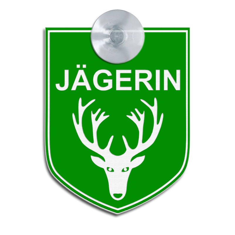 Jägerin mit Sauger