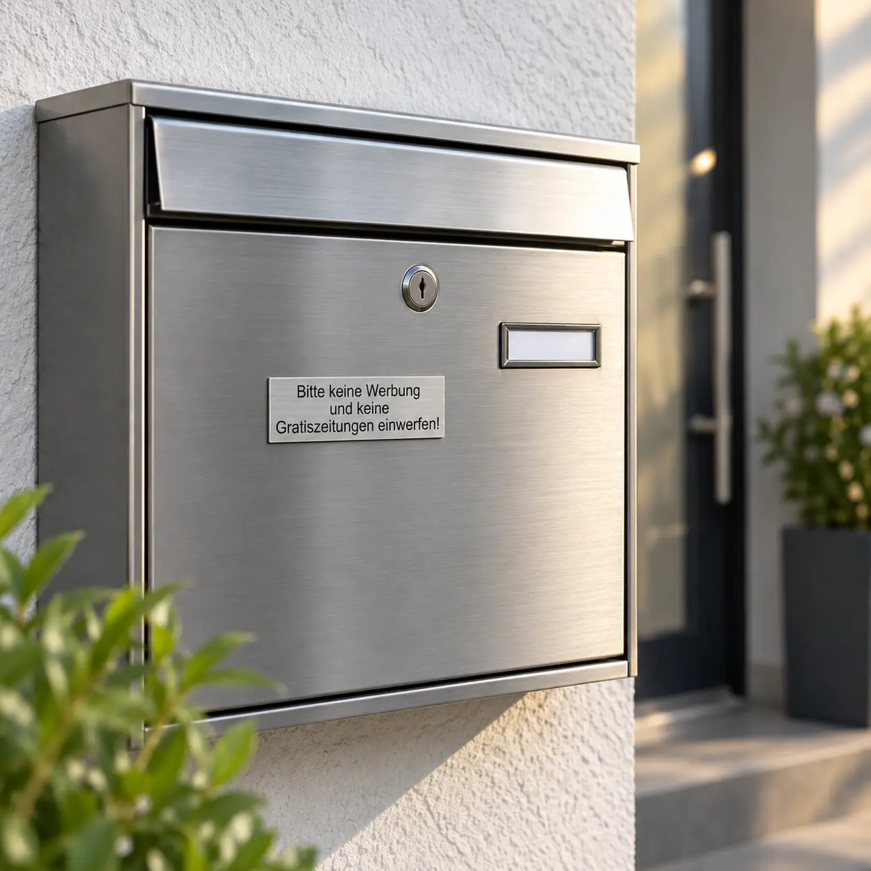 Für den Briefkasten