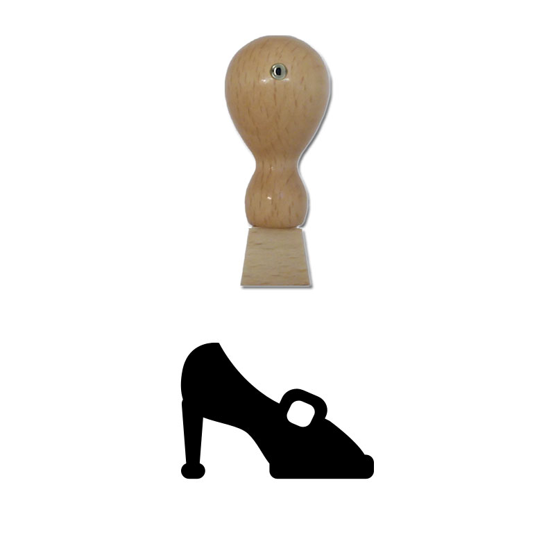 Produktbild: High Heels - Holzstempel für Bonuskarten, Rabattkarten, Treuekarten etc. - 057