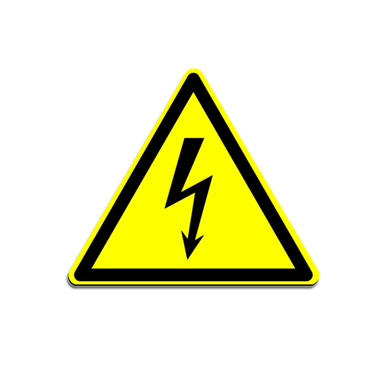 Produktbild: Warnung vor elektrischer Spannung