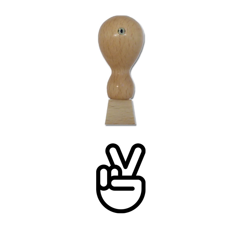 Produktbild: Victory - Holzstempel für Bonuskarten, Rabattkarten, Treuekarten etc. - 108