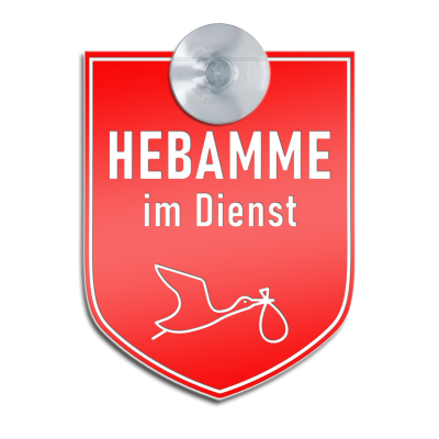 Produktbild: Hebamme im Dienst, rot
