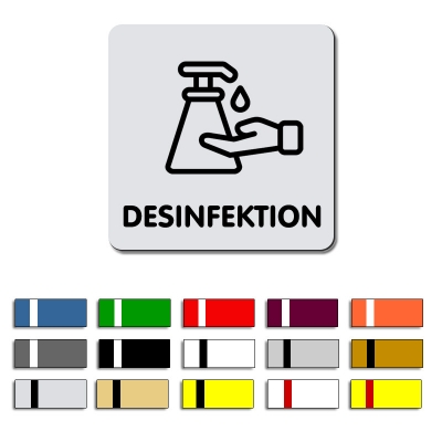 Produktbild: Desinfektion, versch. Farben & Größen