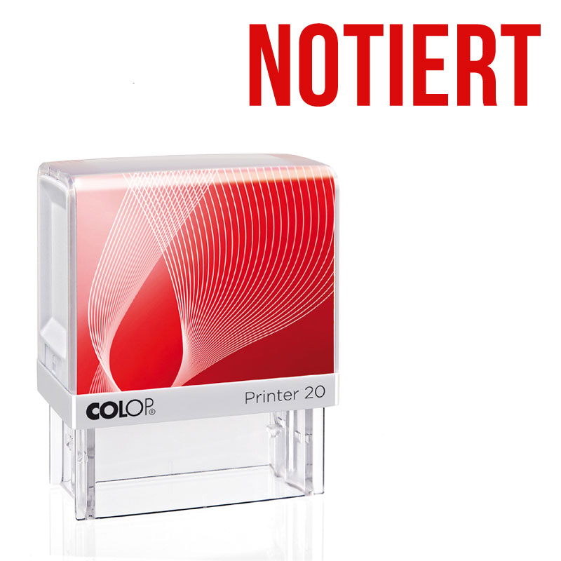Produktbild: NOTIERT, Colop Printer 20