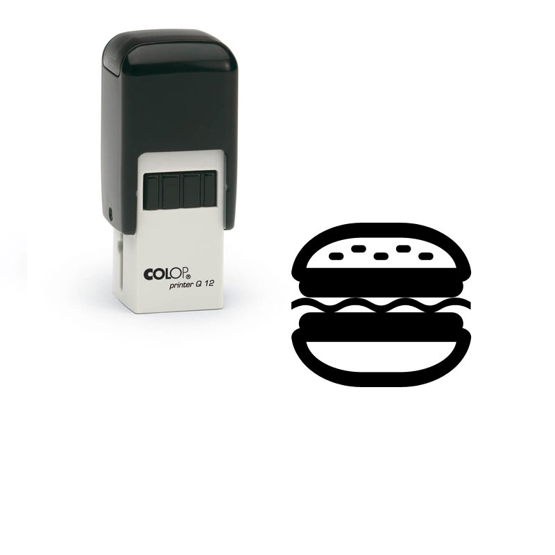 Produktbild: Burger - Stempel für Bonuskarten, Treuekarten, Rabattkarten etc. - 063