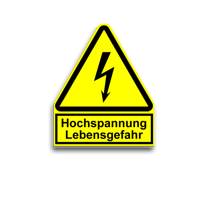Produktbild: Hochspannung Lebensgefahr