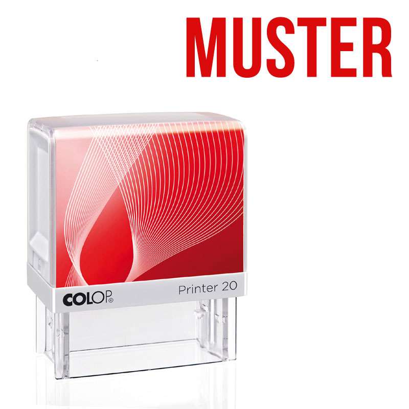 Produktbild: MUSTER, Colop Printer 20