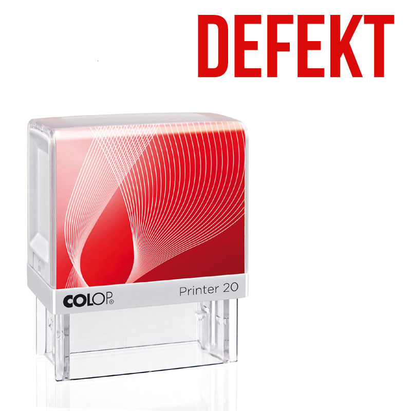 Produktbild: DEFEKT, Colop Printer 20