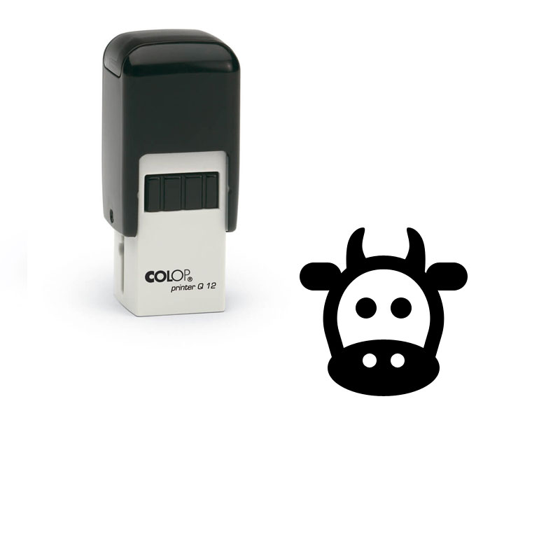 Produktbild: Kuh - Stempel für Bonuskarten, Treuekarten, Rabattkarten etc. - 010