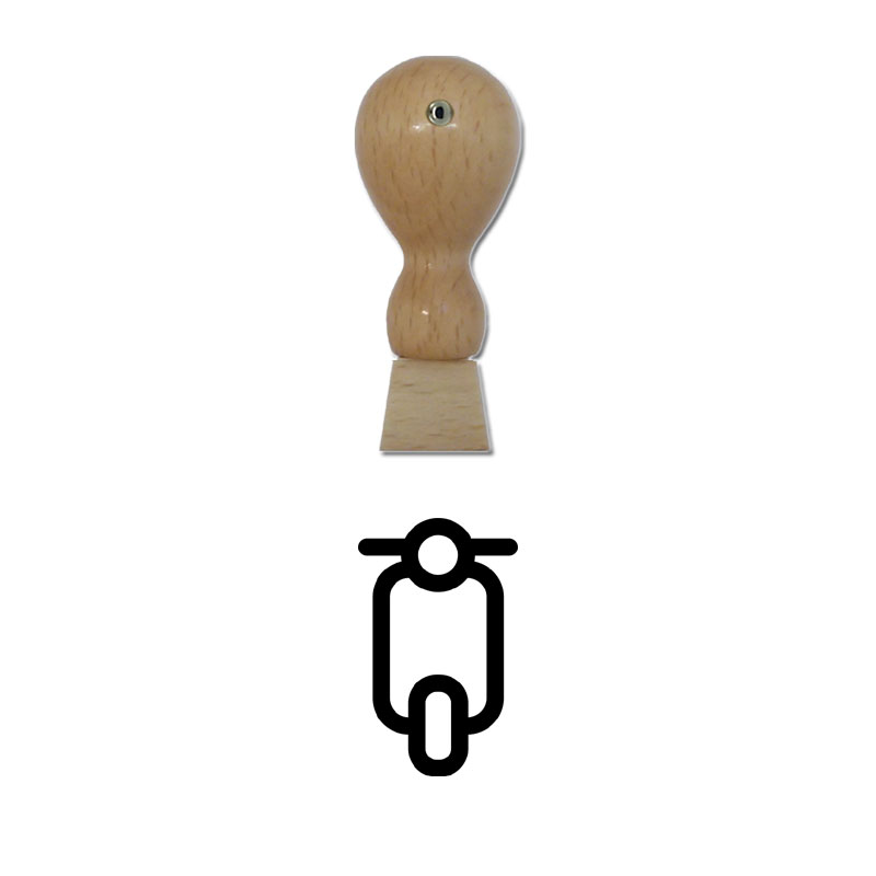 Produktbild: Roller - Holzstempel für Bonuskarten, Rabattkarten, Treuekarten etc. - 117