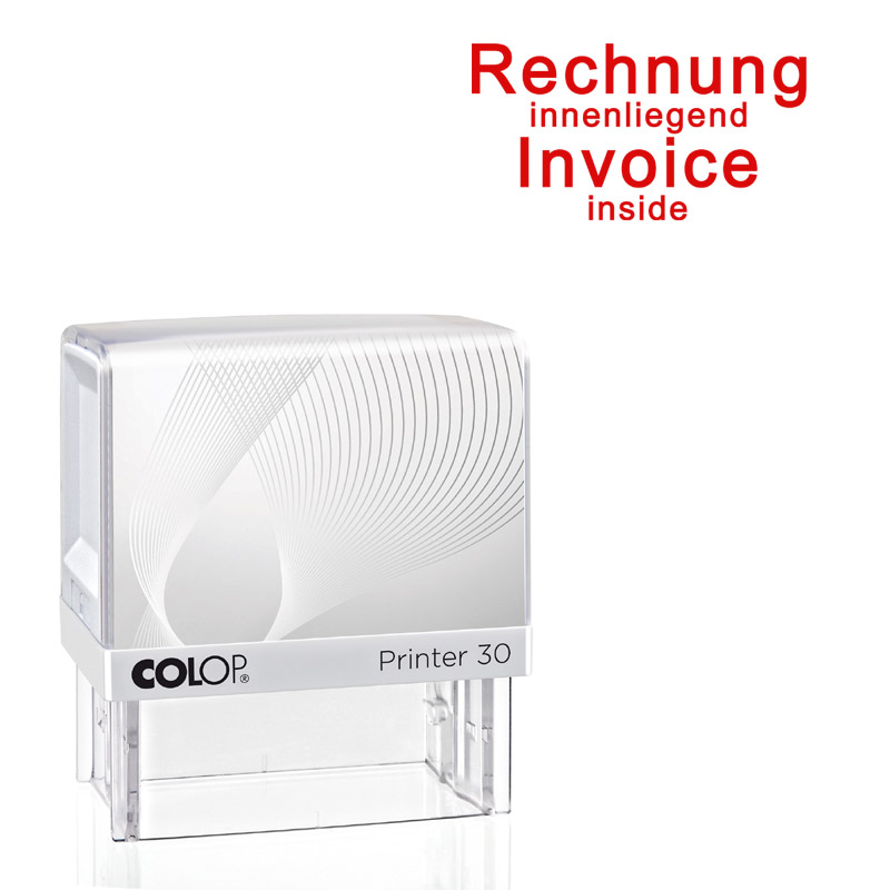 Produktbild: Rechnung innenliegend, Invoice inside