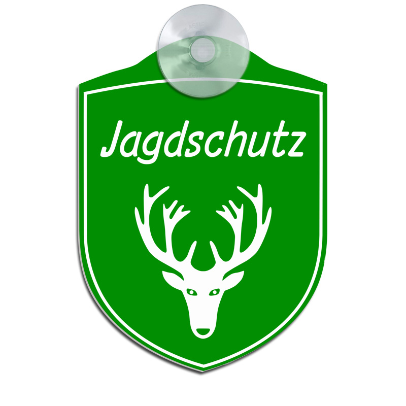 Produktbild: Jagdschutz - Hinweisschild für Fahrzeuge