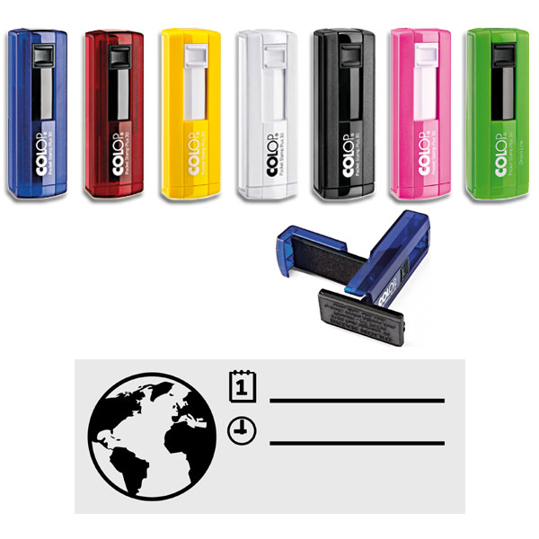 Produktbild: Logbuchstempel "World"