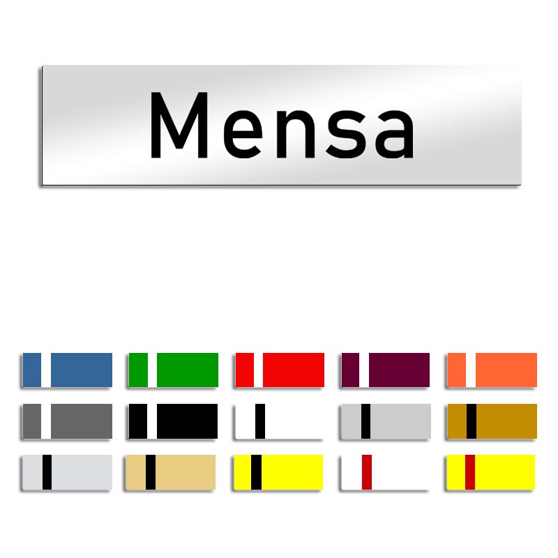 Produktbild: Mensa, 160x40mm