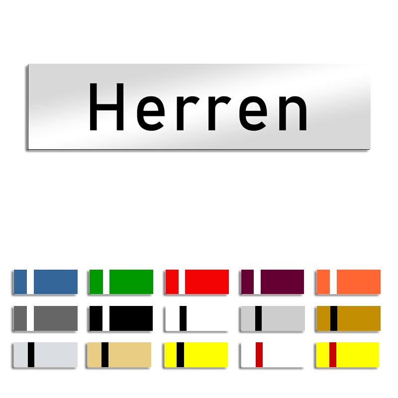 Produktbild: Herren, 160x40mm
