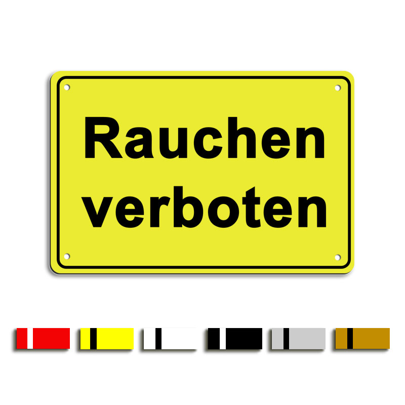Produktbild: Rauchen verboten