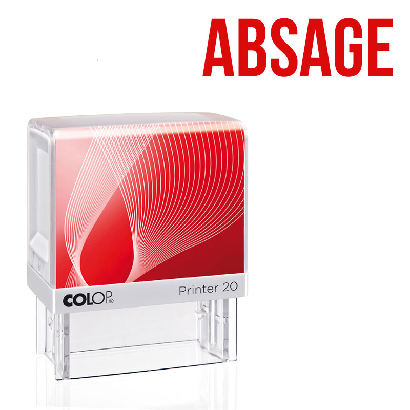Produktbild: ABSAGE, Colop Printer 20
