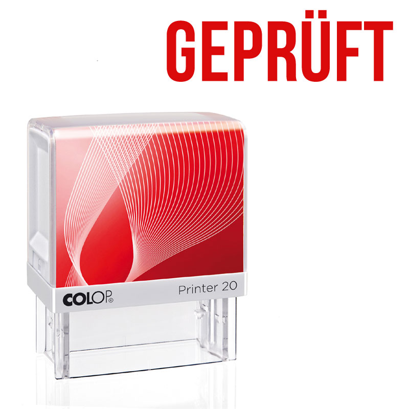 Produktbild: GEPRÜFT, Colop Printer 20