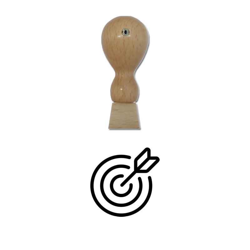 Produktbild: Dart - Holzstempel für Bonuskarten, Rabattkarten, Treuekarten etc. - 106