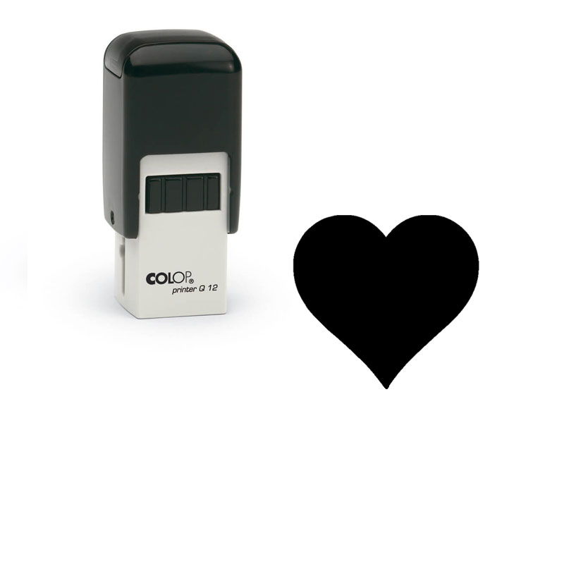Produktbild: Herz, voll - Stempel für Bonuskarten, Treuekarten, Rabattkarten etc. - 002