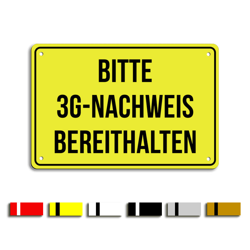 Produktbild: Bitte 3G-Nachweis bereithalten